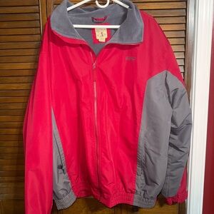 Stylish Red and Gray Men's Jacket